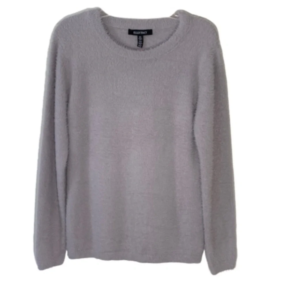 Ellen Tracy Downtown Glam So Soft Fuzzy Sweater